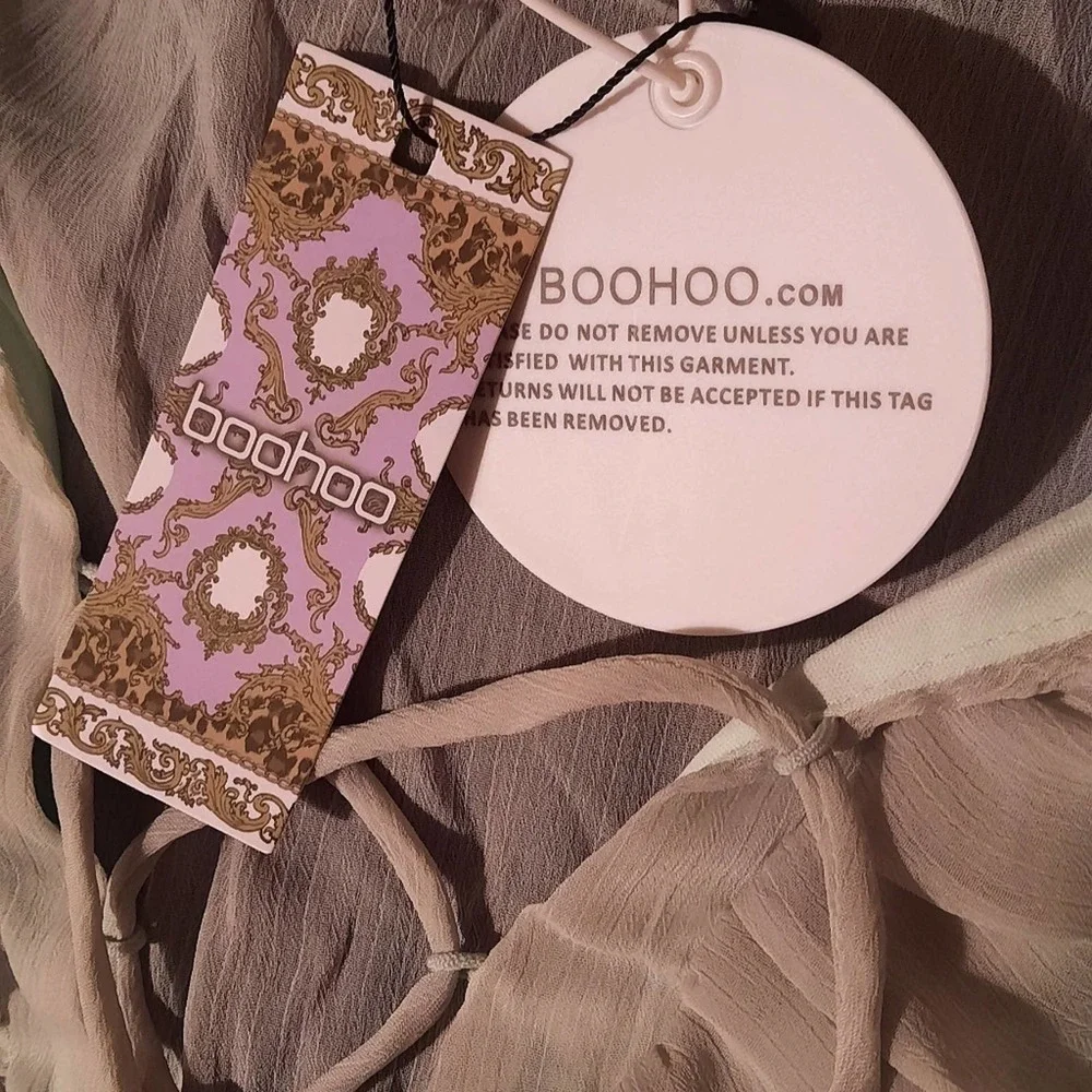 Boohoo petite mini dress sz 10 - Picture 7 of 10